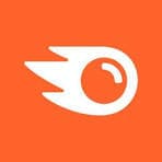 SEMrush tool for keyword and competitor research