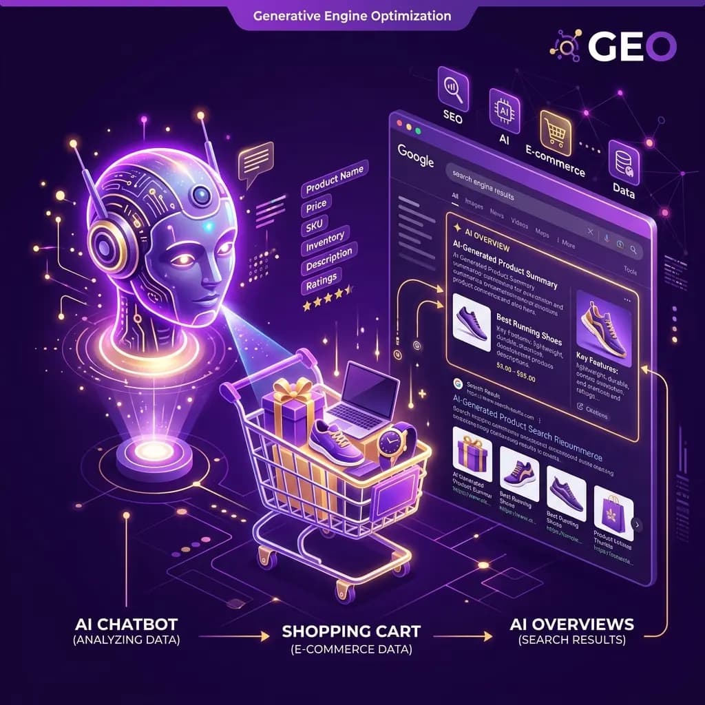 GEO AI Shopping Search Optimization GEO for Marketplace Catalogs by MaaJanki Web Tech