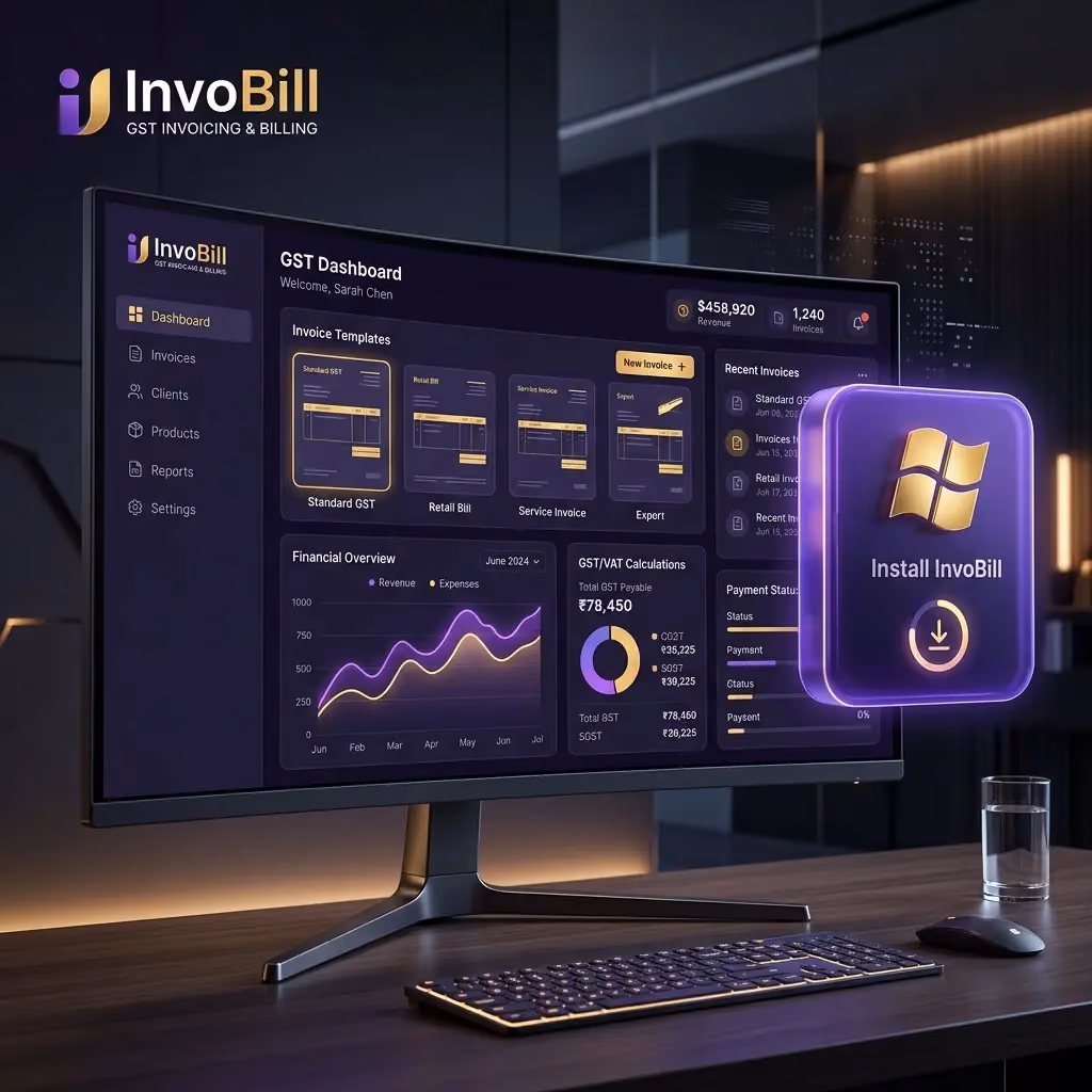 InvoBill - Developed by MaaJanki Web Tech InvoBill
